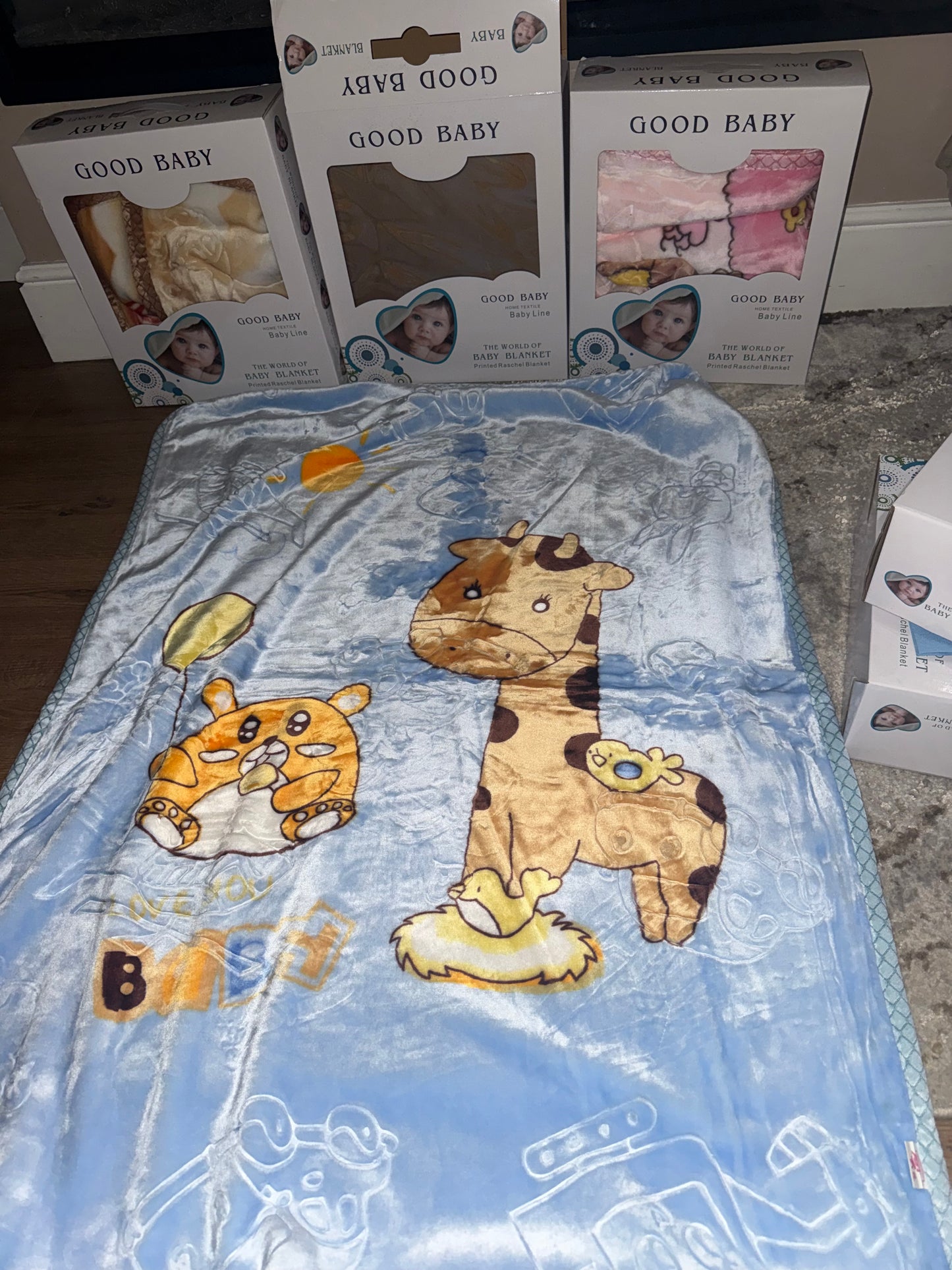 Large baby blanket